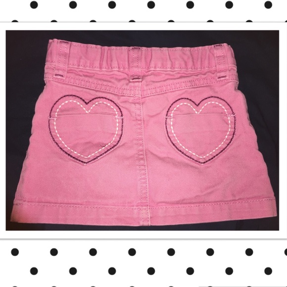 Old Navy Pink Skirt Denim 2T - Picture 2 of 7